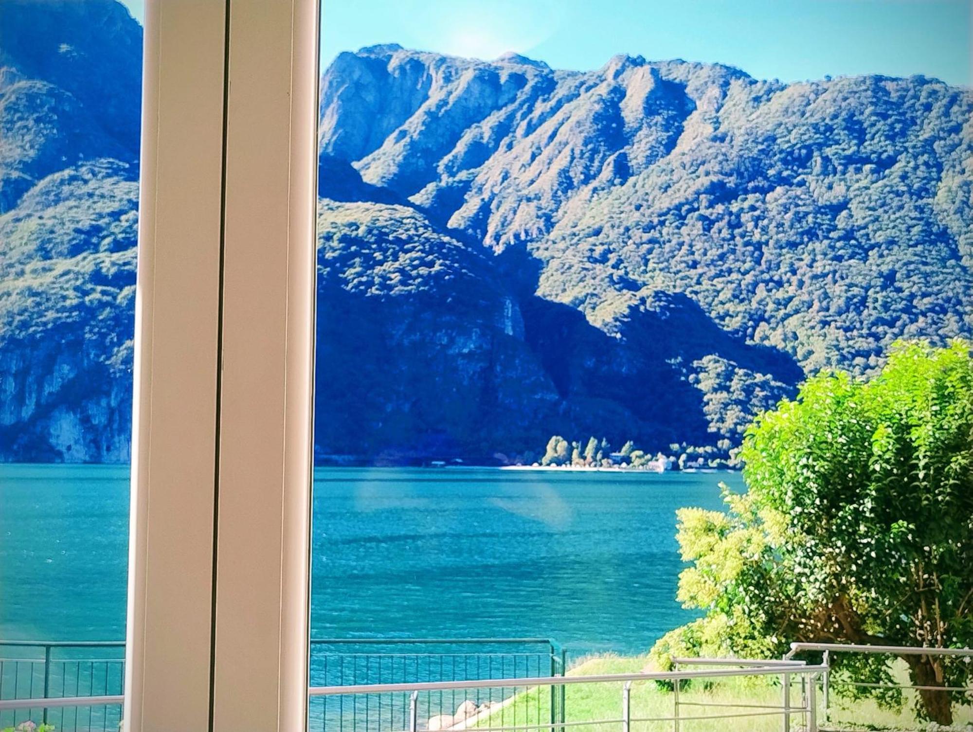 Lake Como Casa La Rosa Abbadia Lariana Exterior foto
